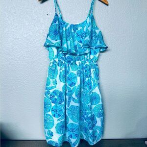 Lilly Pulitzer for Target Aqua Blue Light Sun Dress M